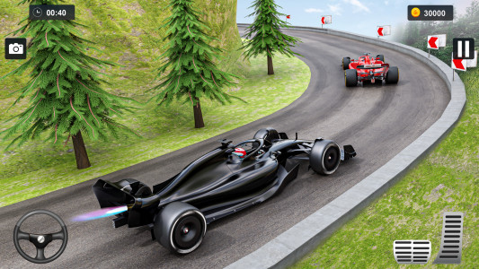 اسکرین شات برنامه Formula Car Stunt - Car Games 1
