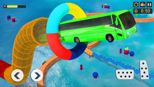 اسکرین شات بازی Stunt Driving Games: Bus Games 4