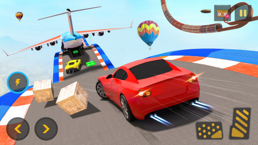 اسکرین شات برنامه Ramp Car Stunts - Car Games 2