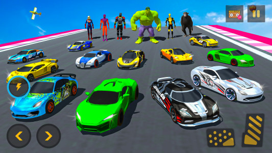 اسکرین شات برنامه Ramp Car Stunts - Car Games 5