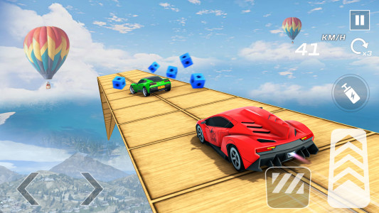 اسکرین شات برنامه Car Games 3D - GT Car Stunts 4