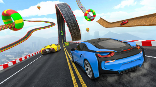 اسکرین شات برنامه GT Car Stunts - Ramp Car Games 3