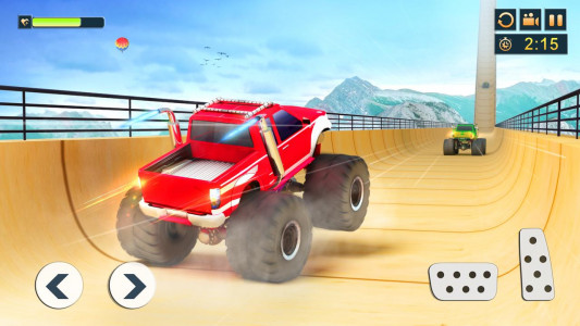 اسکرین شات برنامه Car Stunts: Monster Truck Game 2
