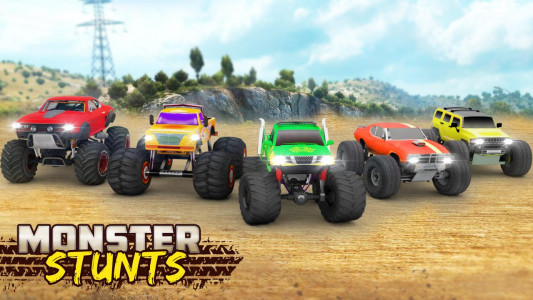 اسکرین شات برنامه Car Stunts: Monster Truck Game 4