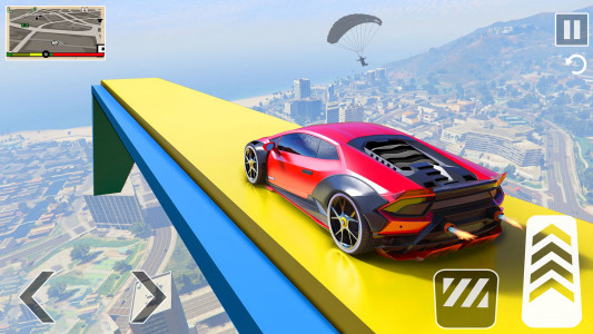 اسکرین شات برنامه Car Stunt Racing - Car Games 6