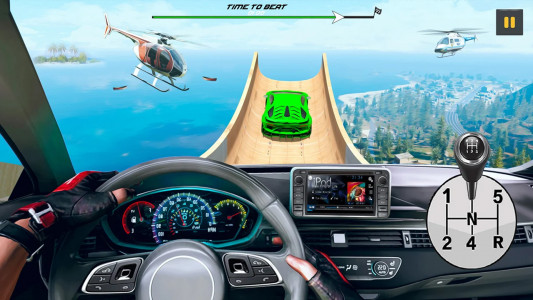 اسکرین شات برنامه Car Stunt Racing - Car Games 2