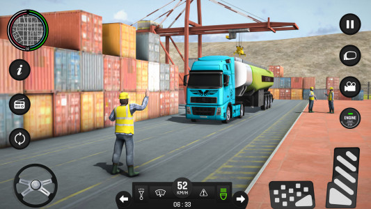 اسکرین شات برنامه Truck Simulator - Truck Games 2