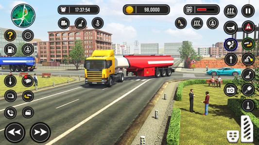 اسکرین شات 4 برنامه Truck Simulator - Truck Games