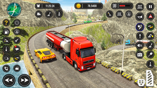 اسکرین شات 3 برنامه Truck Simulator - Truck Games