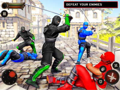 اسکرین شات برنامه Ninja Assassin SuperHero - Gangster Fighting Games 6