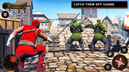 اسکرین شات برنامه Ninja Assassin SuperHero - Gangster Fighting Games 3