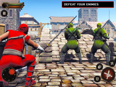 اسکرین شات برنامه Ninja Assassin SuperHero - Gangster Fighting Games 8