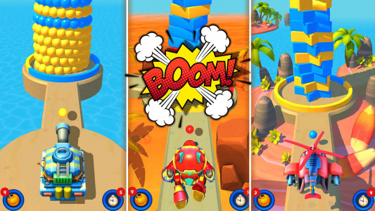 اسکرین شات 3 بازی Ball Blast Tower