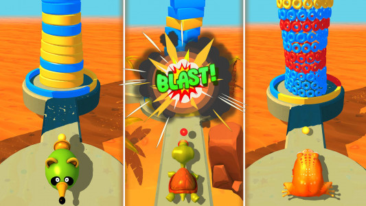 اسکرین شات 4 بازی Ball Blast Tower
