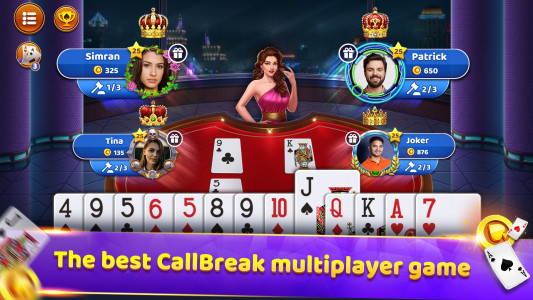 اسکرین شات بازی Callbreak King™ - Spade Game 1