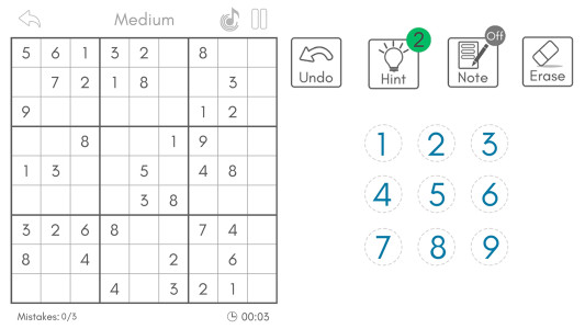 اسکرین شات 5 بازی Sudoku King® - Daily Puzzle