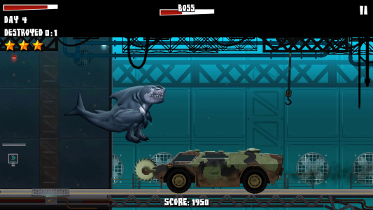اسکرین شات بازی Sharkosaurus Rampage 3