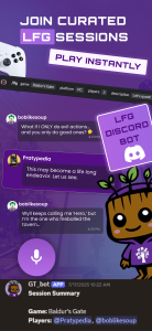 اسکرین شات 3 برنامه GameTree: LFG & Gamer Friends