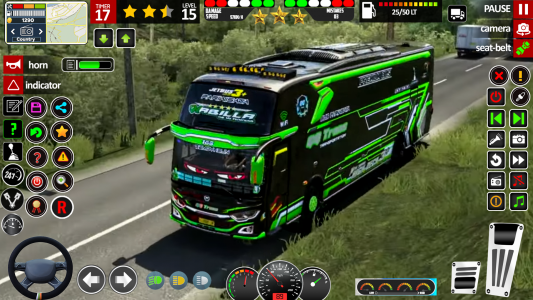 اسکرین شات بازی Bus Games: Real Bus Simulator 4