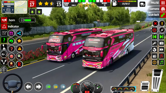 اسکرین شات بازی Bus Games: Real Bus Simulator 5