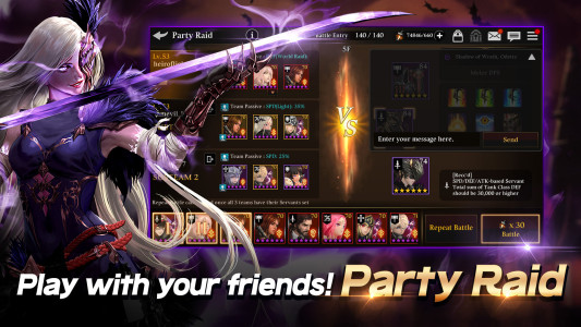 اسکرین شات 5 بازی Heir of Light: Epic Shadow RPG