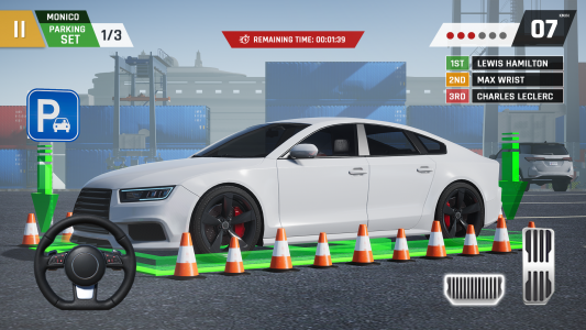 اسکرین شات بازی Car Parking 3D : Parking Games 2