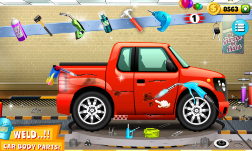 اسکرین شات 8 بازی Car Mechanic - Car Wash Games