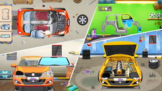 اسکرین شات 7 بازی Car Mechanic - Car Wash Games