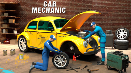 اسکرین شات 1 بازی Car Mechanic - Car Wash Games