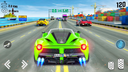اسکرین شات بازی Real Highway Car Racing Game 1