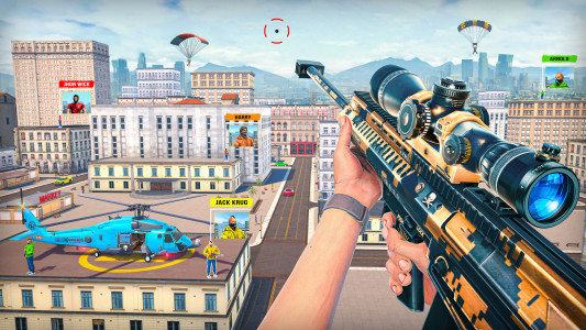 اسکرین شات بازی Legend Sniper Shooting Game 3D 1