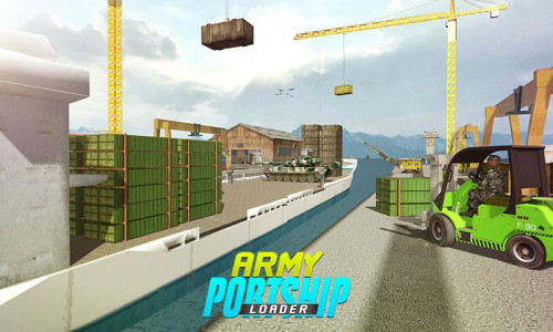 اسکرین شات بازی Military Cargo Loader Truck 3