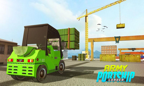 اسکرین شات بازی Military Cargo Loader Truck 1