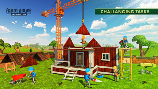 اسکرین شات بازی Modern Farm House Construction 2