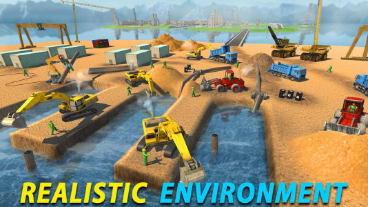 اسکرین شات بازی City Construction Port Builder 3
