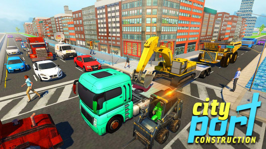 اسکرین شات بازی City Construction Port Builder 1