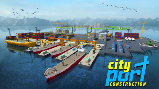 اسکرین شات بازی City Construction Port Builder 4