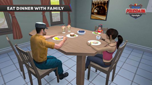 اسکرین شات بازی Virtual Police Officer Life 3D 2