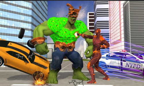 اسکرین شات برنامه Super Speed Games: Flash Lightning Speed Superhero 5