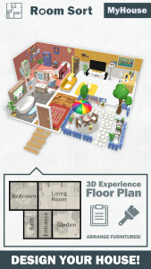 اسکرین شات 1 بازی Room Sort - Floor Plan Game