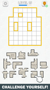 اسکرین شات 3 بازی Room Sort - Floor Plan Game