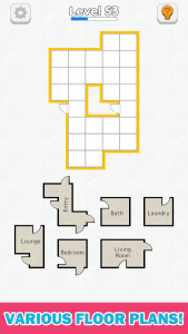 اسکرین شات بازی Room Sort - Floor Plan Game 3