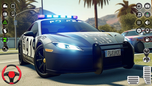 اسکرین شات بازی NYPD Police Car Driving Games 4