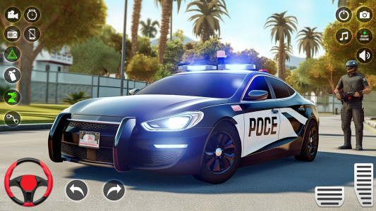 اسکرین شات بازی NYPD Police Car Driving Games 1