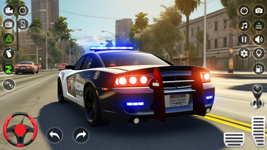 اسکرین شات بازی NYPD Police Car Driving Games 2