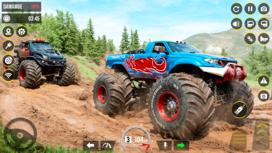 اسکرین شات 3 بازی Offroad Mud Truck Driving 3D