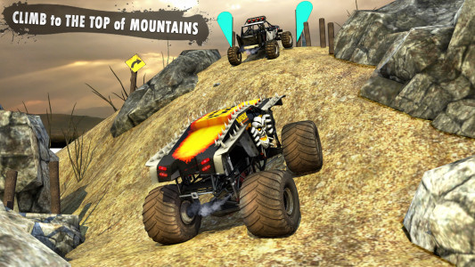 اسکرین شات بازی Monster Truck Simulator Games 2
