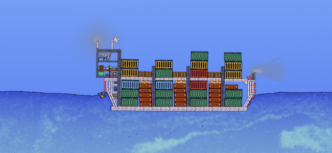 اسکرین شات 2 بازی WaterBox: Ship&Physics Sandbox