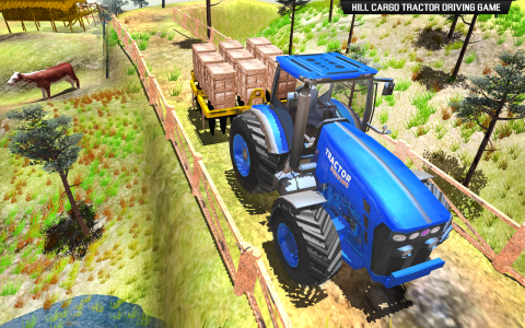 اسکرین شات بازی Farming Tractor Driving Simula 4