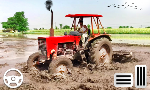 اسکرین شات 3 بازی Farming Tractor Real Simulator